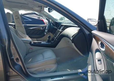 2016 Infiniti Q50 3.0T Premium from USA, damaged, VIN JN1EV7AP1GM305489